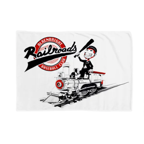 railroads　お猿さん　クラシック Blanket