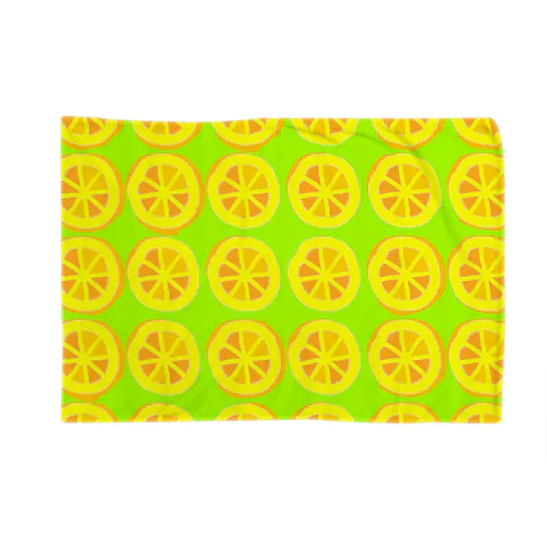 オレンジ・背景緑バージョン Blanket