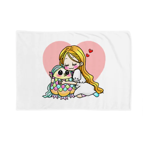 アマビエ・ガール Blanket