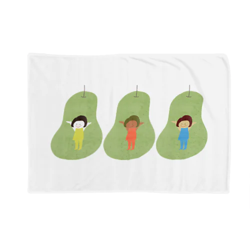 洋梨　inside girls Blanket