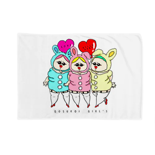 DOSUKOI GIRL’S BABY Blanket