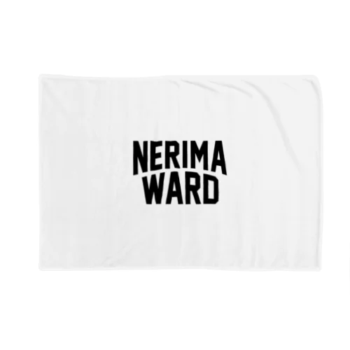 練馬区 NERIMA WARD ロゴブラック Blanket