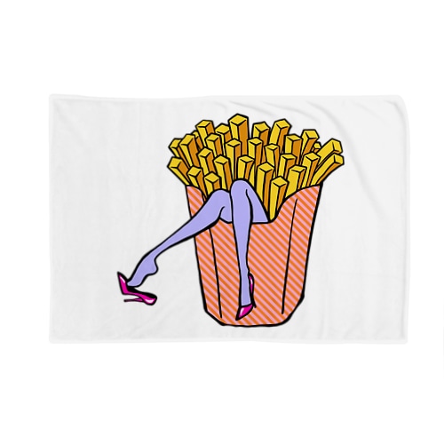 誘惑の🍟フライドポテト　 Blanket