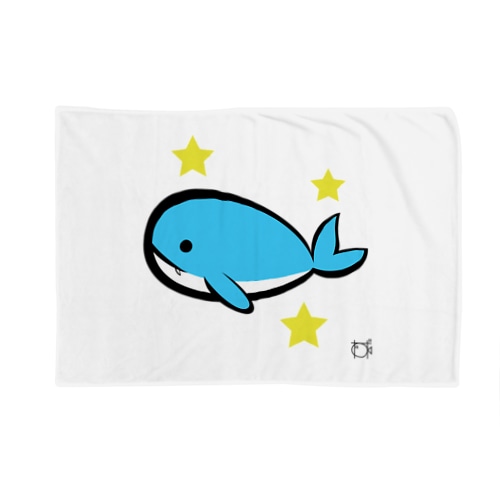 そらとぶ　くじら Blanket