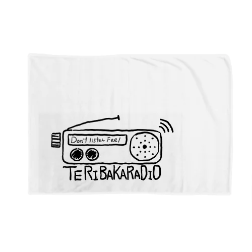テリバカラジオ　ロゴグッズ Blanket