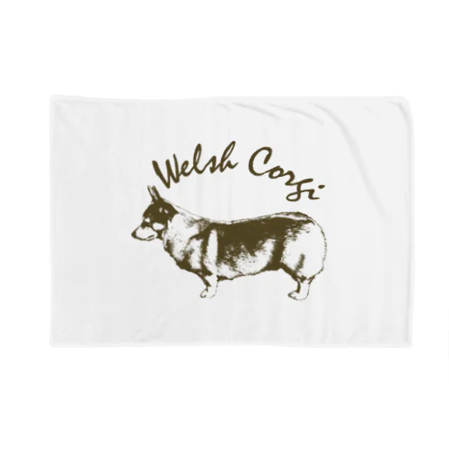 クラシック　コーギー　左 Blanket