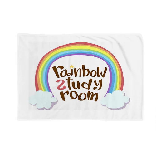 rainbow study room Blanket