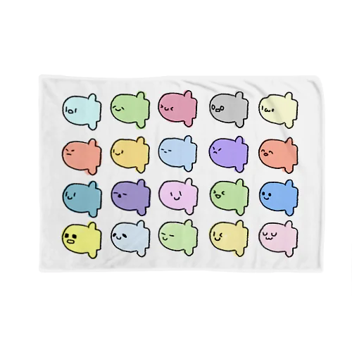おおもりまんぼう Blanket