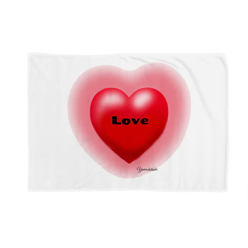 Love💘LOVEハート Blanket