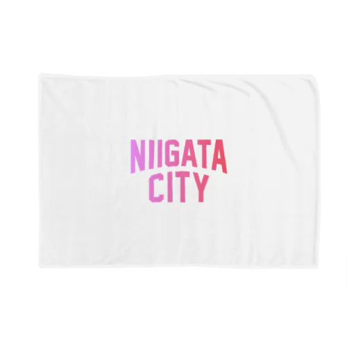 新潟市 NIIGATA CITY ブランケット