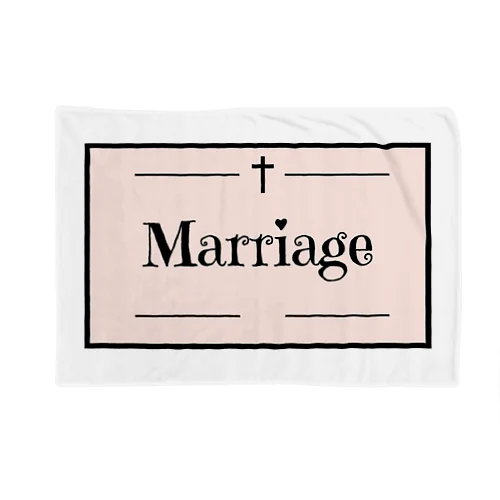 Marriage GothicStyle Blanket