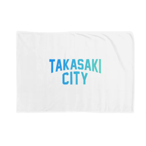 高崎市 TAKASAKI CITY ブランケット