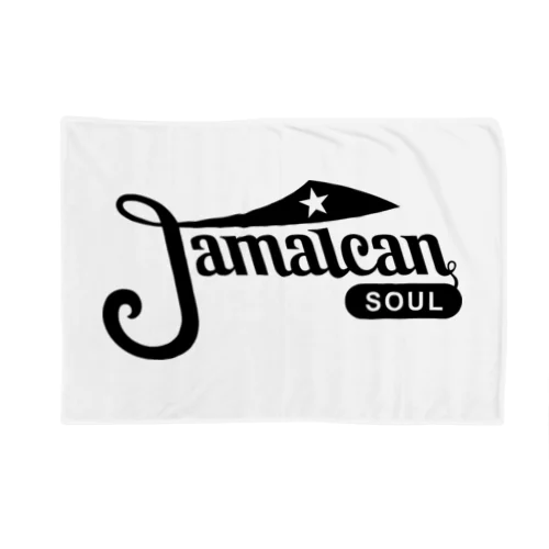 Jamaican Soul BLACK ブランケット