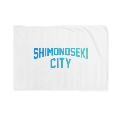 下関市 SHIMONOSEKI CITY Blanket