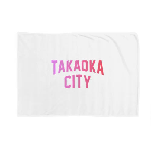 高岡市 TAKAOKA CITY Blanket