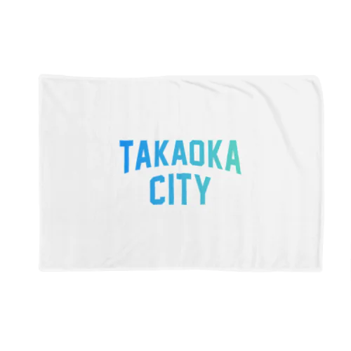 高岡市 TAKAOKA CITY Blanket