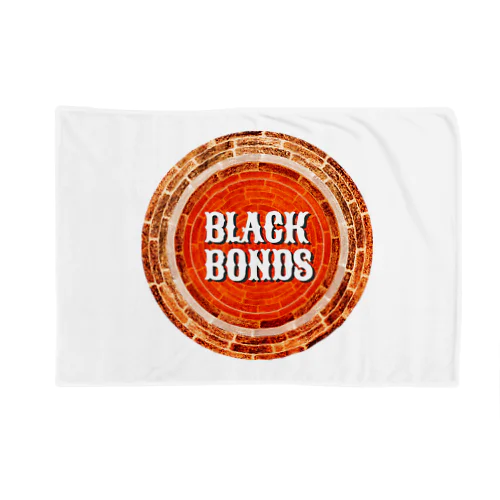 BLACKBONDS ORIGINAL BRIC LOGOnブランケット ブランケット