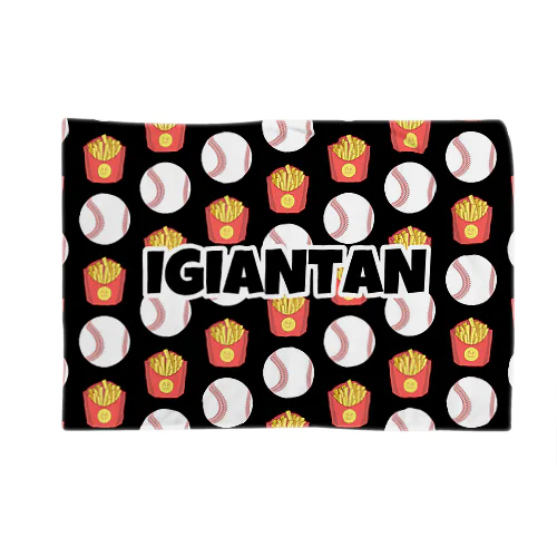 IGIANTAN ブラック Blanket