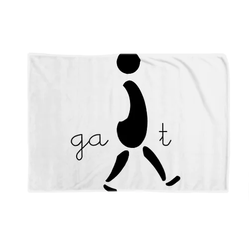 gaitロゴ Blanket