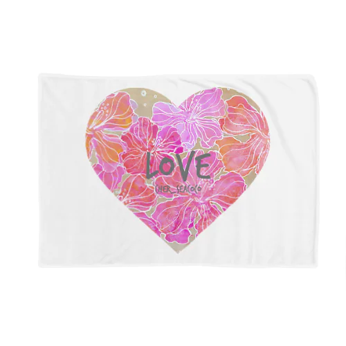 ❤️love heart  ❤️Tシャツ Blanket