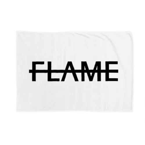 FLAME LOGO BLANKET ブランケット