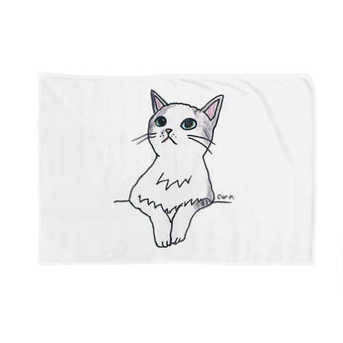 100nyans029.purucat Blanket