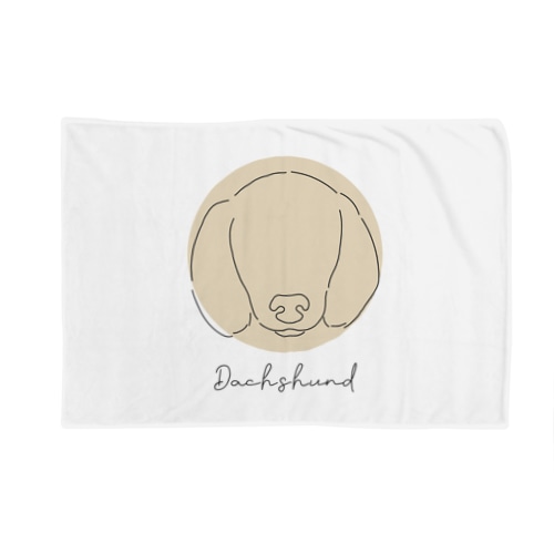 ミニチュアダックスフンド Blanket