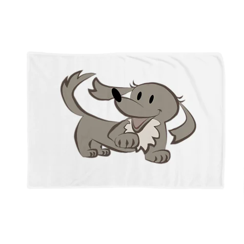 実家犬(セピア) Blanket