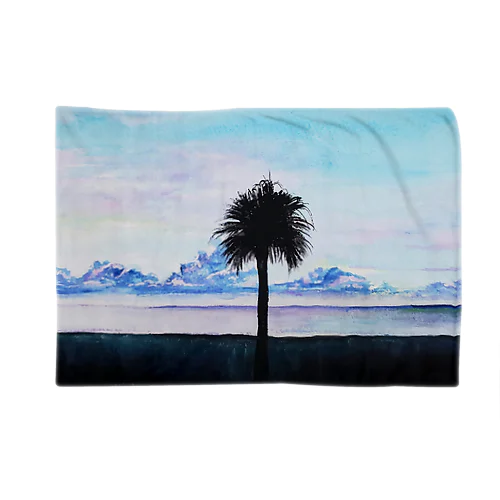 Palm tree ブランケット Blanket