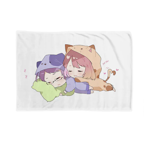 あきけミニキャラグッズ Blanket