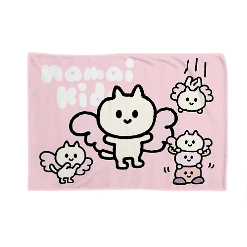 つばさねこいっぱい Blanket