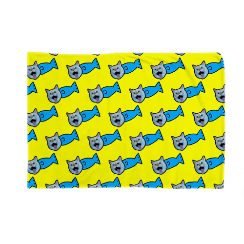 概念の大喧嘩🐱🐟💛💙 Blanket