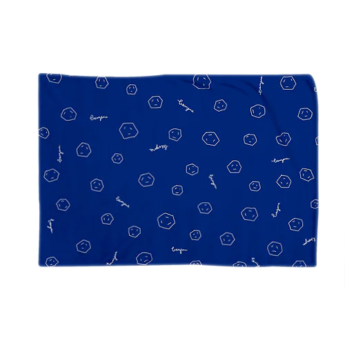 benzene_navy Blanket