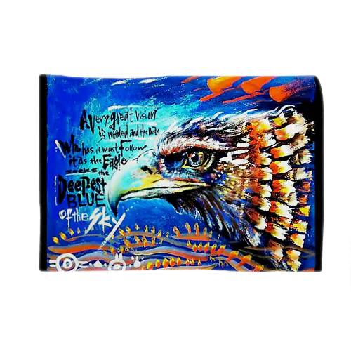 BLUE Hawk Blanket