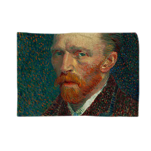 ゴッホ（Vincent van Gogh） / 自画像 （Selbstbildnis）1887 ブランケット