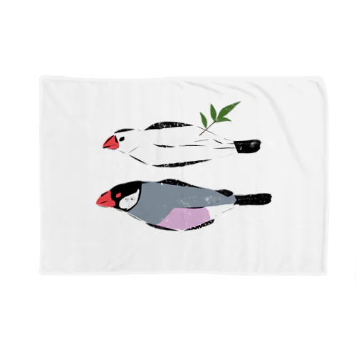 ひもの文鳥 Blanket