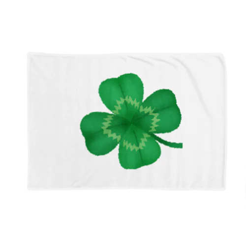 My Four Leaf Clover 私のフォーリーフクローバー ラッキー Blanket