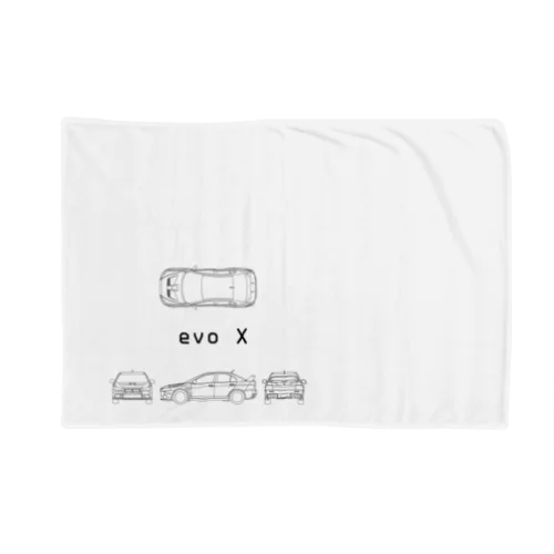 evo x CADパーカー Blanket