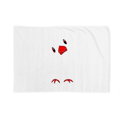 もふがくれ白文鳥 Blanket
