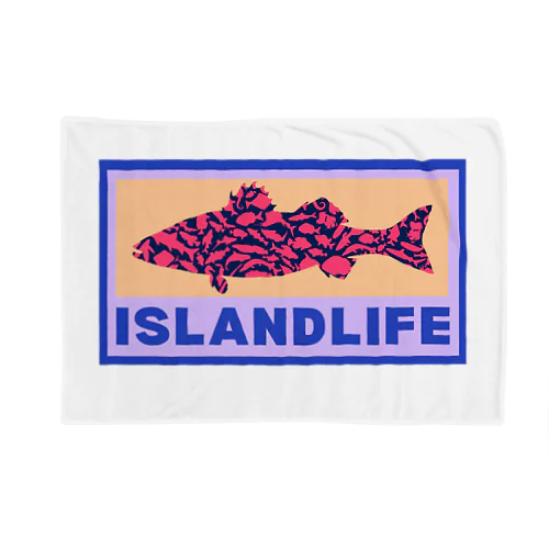 Islandlife　colorfulFish Blanket