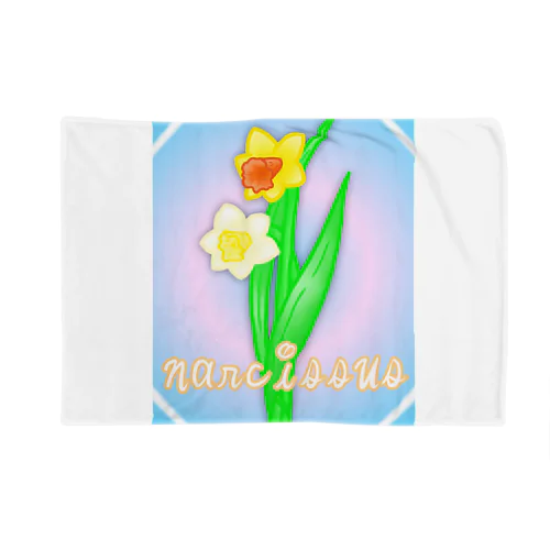 narcissus 水仙 Blanket