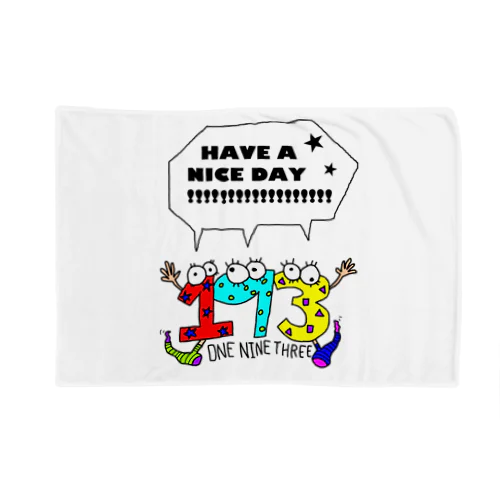 193トリオ｢HAVE A NICE DAY!!!｣ Blanket