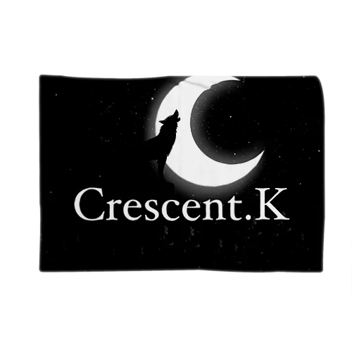 Crescent.K 2021 collection  Crescent-Wolf【クレセント-ウルフ】 Blanket