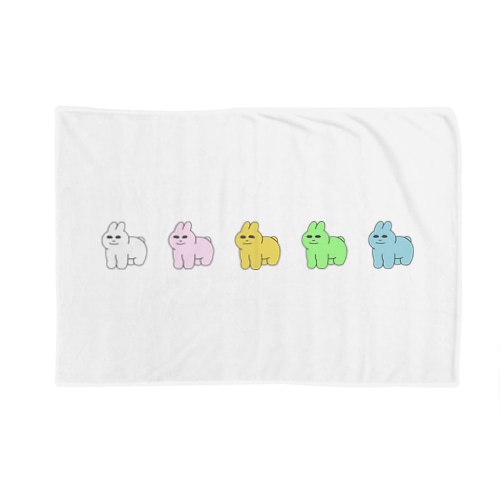 バブバブうさぎ Blanket
