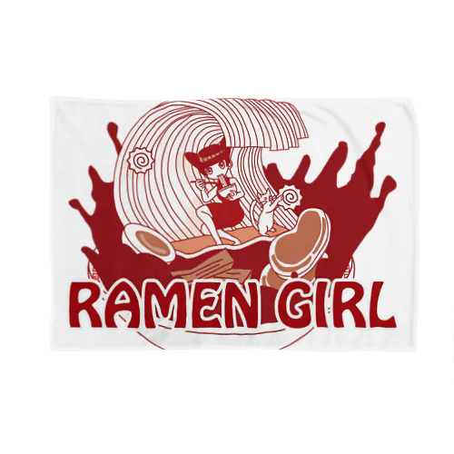 RAMEN GIRL ブランケット