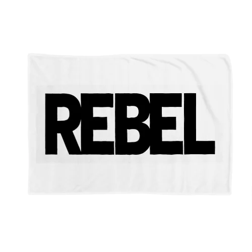 REBEL WHITE ブランケット