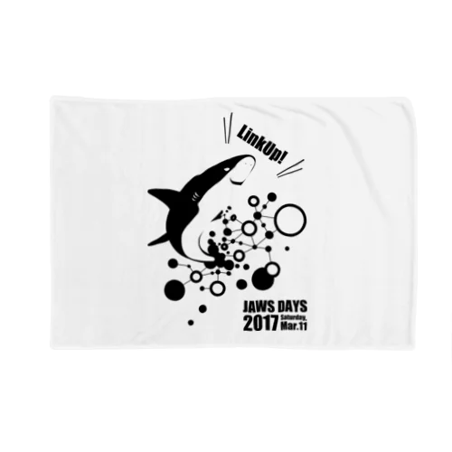 JAWS DAYS 2017 LinkUp Black Blanket