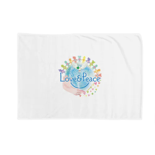 Love＆Peaceキッズ用ロゴ Blanket