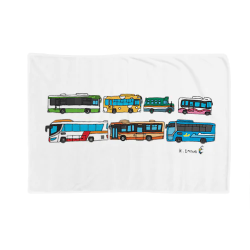 buses Blanket