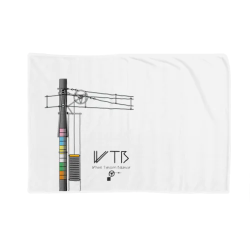 WTBと電柱（高崎エリア） Blanket